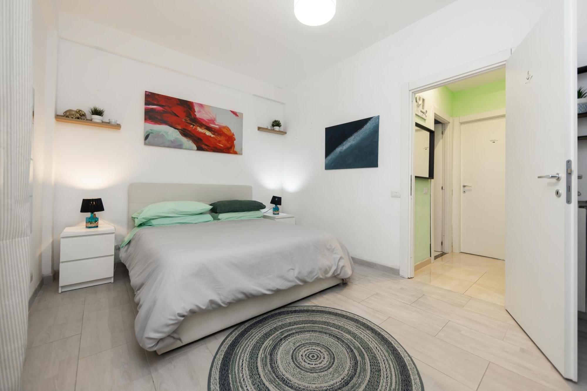 Lotus - Appartamento Sul Mare A Ostia Con Giardino Relax Eksteriør bilde